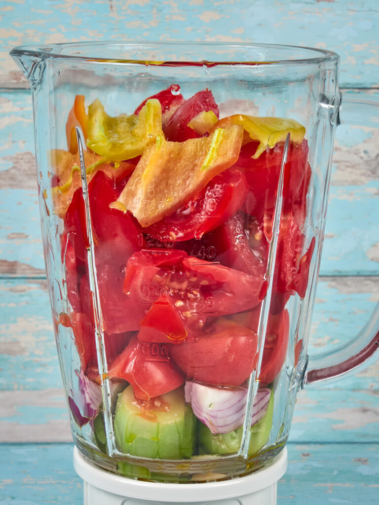 Ingrediente pentru gazpacho